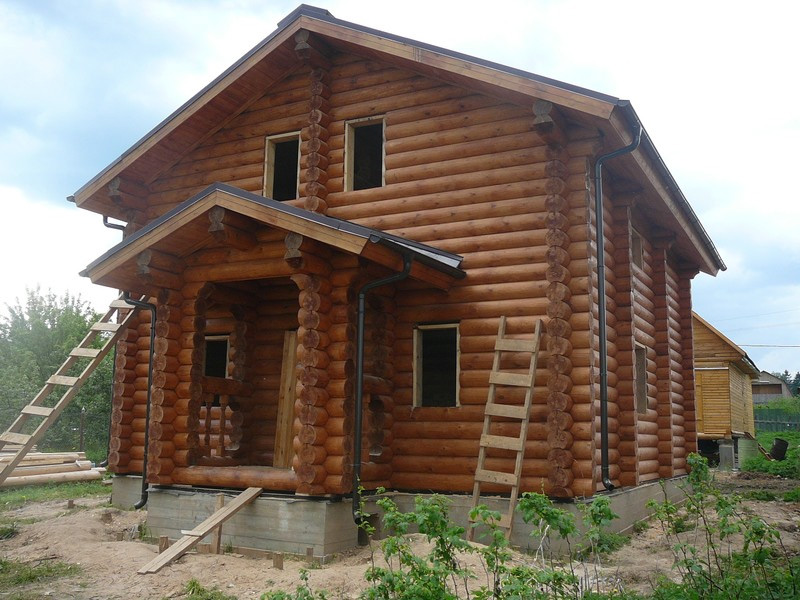 Бревенчатые дачи